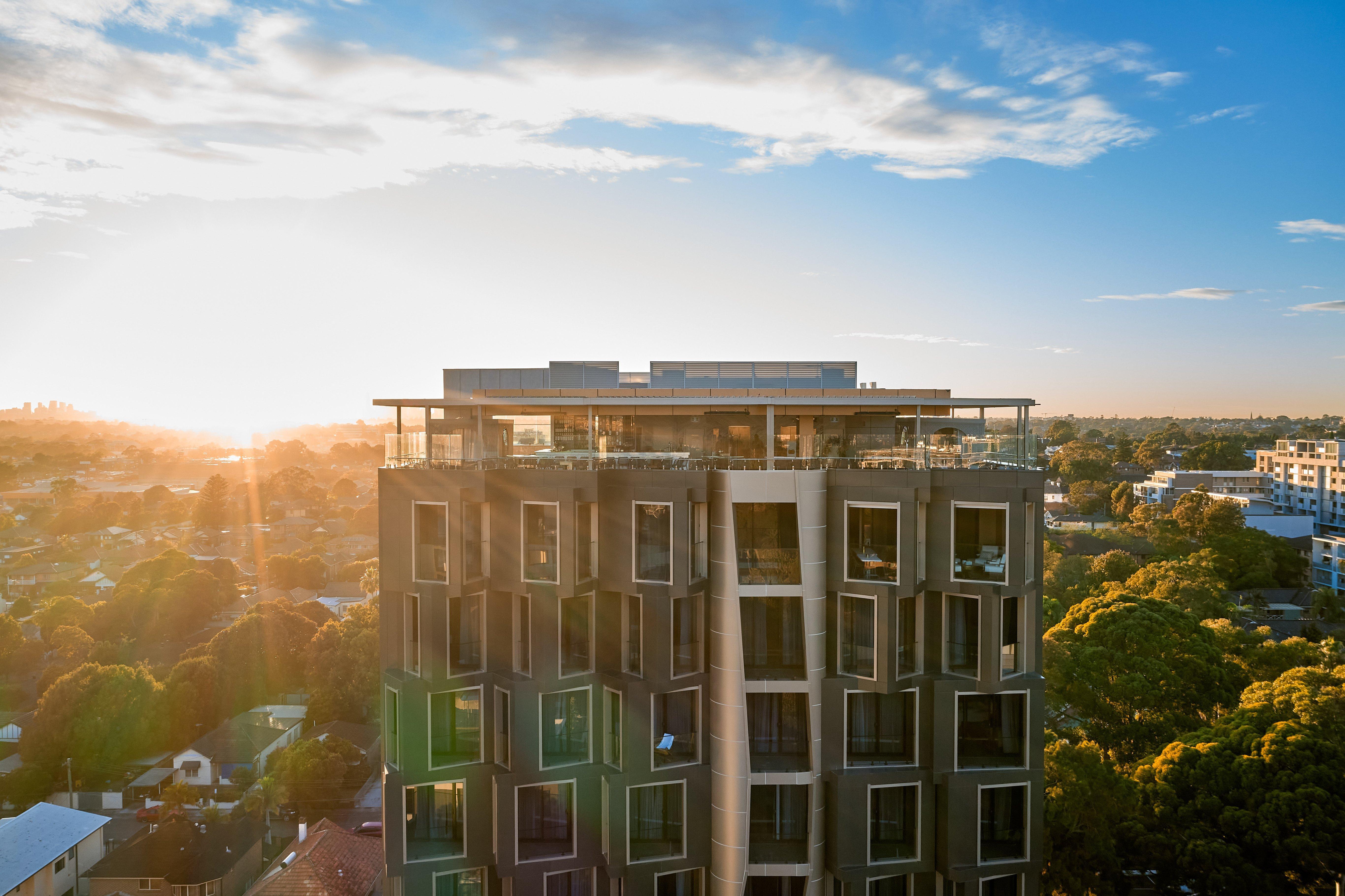 Crowne Plaza Sydney Burwood By Ihg Hotell Exteriör bild